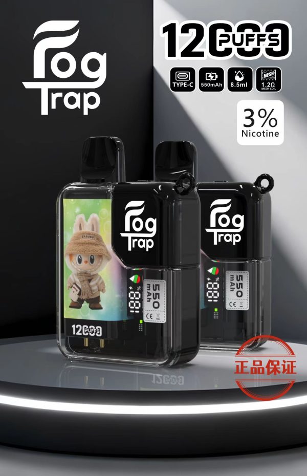 Fog Trap 霧陷阱 12000 口 拋棄式電子煙 LABUBU & 蠟筆小新聯名限定