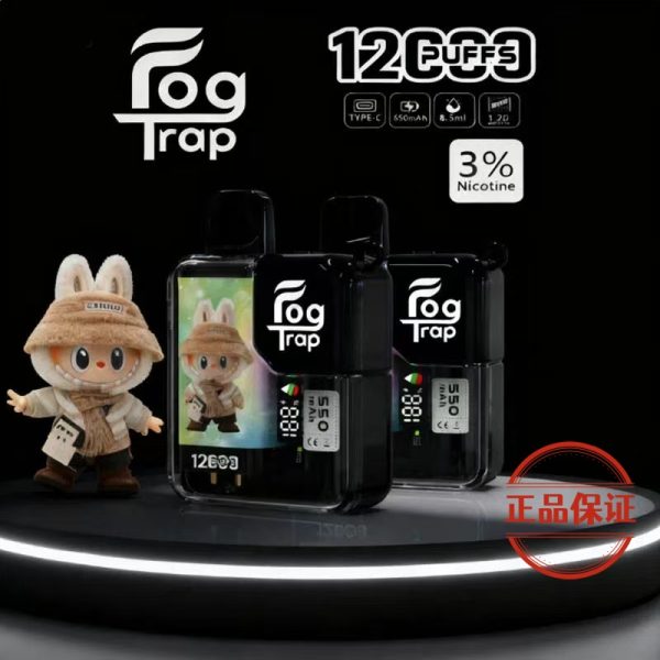 Fog Trap 霧陷阱 12000 口 拋棄式電子煙 LABUBU & 蠟筆小新聯名限定